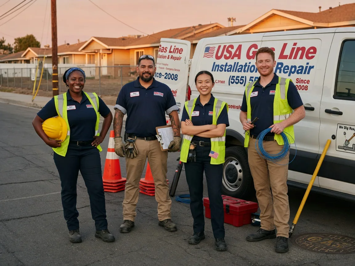 Gas Line Installation company in Dunlo, PA